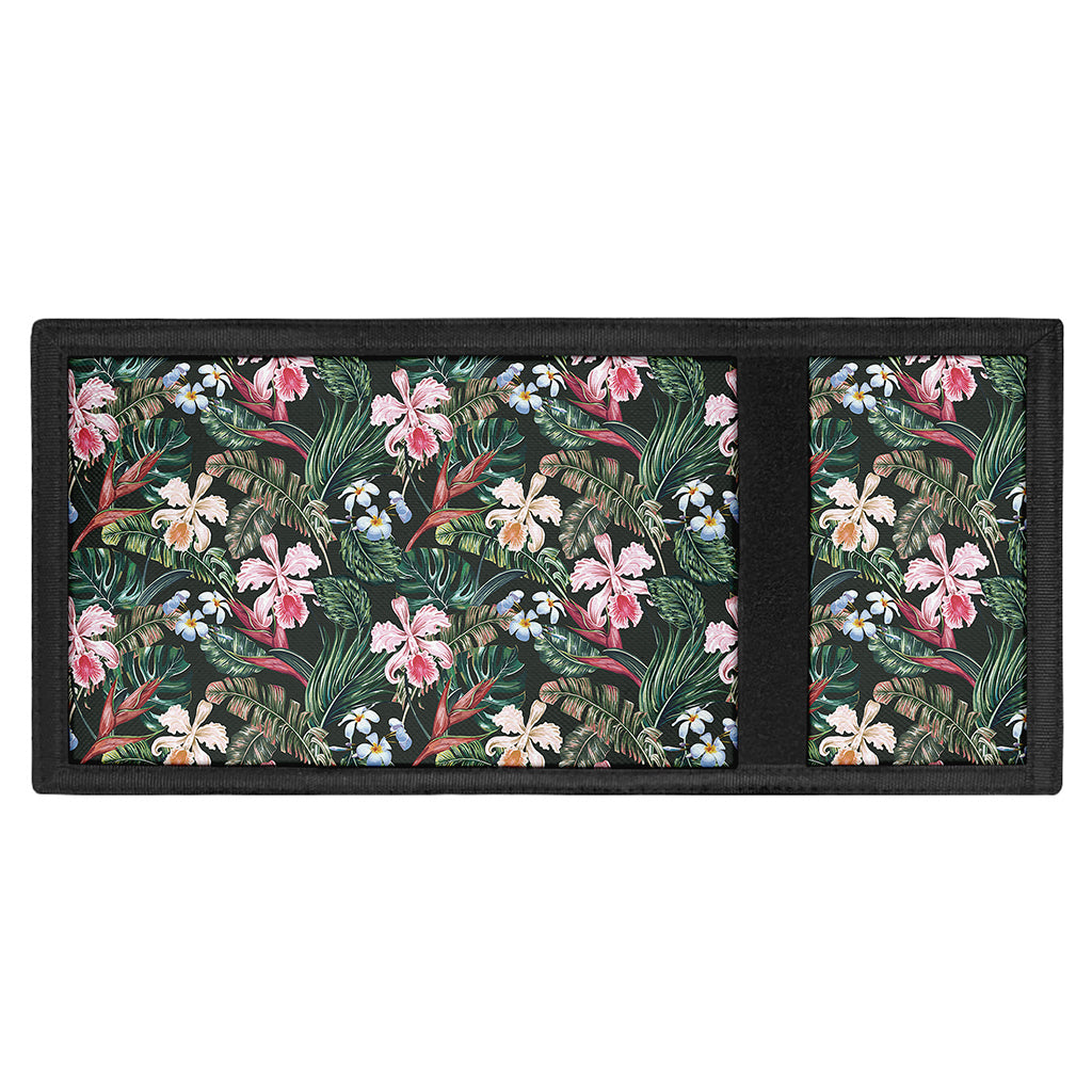 Vintage Tropical Exotic Hawaiian Print Trifold Wallet