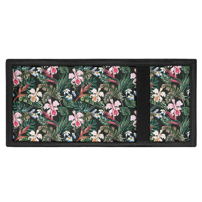 Vintage Tropical Exotic Hawaiian Print Trifold Wallet