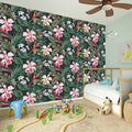 Vintage Tropical Exotic Hawaiian Print Wall Sticker