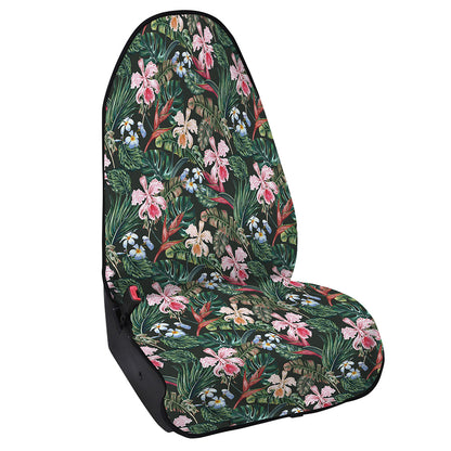Vintage Tropical Exotic Hawaiian Print Waterproof Car Seat Cover