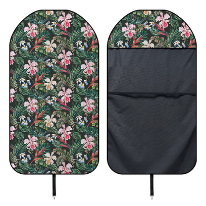 Vintage Tropical Exotic Hawaiian Print Waterproof Car Seat Cover