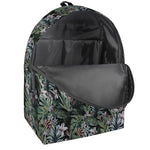 Vintage Tropical Floral Print Backpack