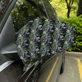 Vintage Tropical Floral Print Car Side Mirror Covers