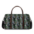 Vintage Tropical Floral Print Duffel Bag