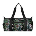 Vintage Tropical Floral Print Gym Bag