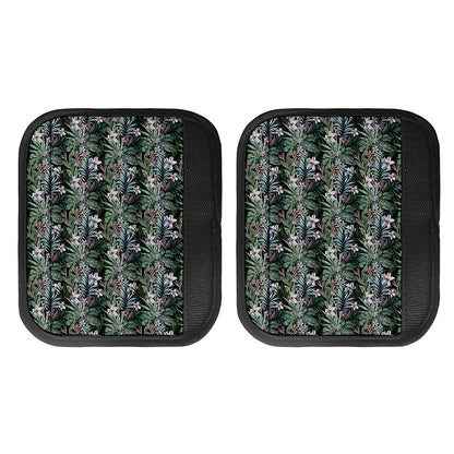Vintage Tropical Floral Print Handle Covers