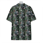 Vintage Tropical Floral Print Hawaiian Shirt