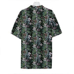 Vintage Tropical Floral Print Hawaiian Shirt