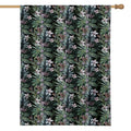 Vintage Tropical Floral Print House Flag