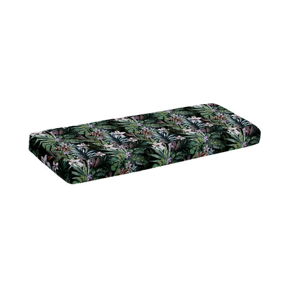 Vintage Tropical Floral Print Piano Keyboard Cover