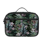 Vintage Tropical Floral Print Portable Lunch Bag