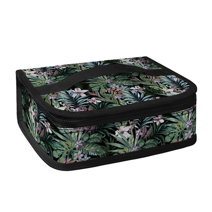Vintage Tropical Floral Print Small Lunch Bag