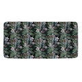 Vintage Tropical Floral Print Towel