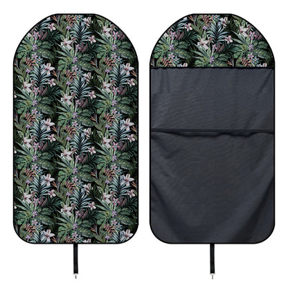 Vintage Tropical Floral Print Waterproof Car Seat Cover
