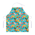Vintage Tropical Fruits Pattern Print Adjustable Apron