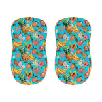 Vintage Tropical Fruits Pattern Print Bar Stool Covers