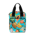 Vintage Tropical Fruits Pattern Print Bible Tote Bag