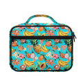 Vintage Tropical Fruits Pattern Print Briefcase Bible Bag