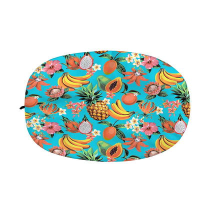 Vintage Tropical Fruits Pattern Print Car Side Mirror Covers
