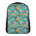 Vintage Tropical Fruits Pattern Print Casual Backpack