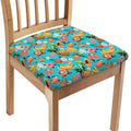 Vintage Tropical Fruits Pattern Print Chair Cushion Cover