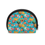 Vintage Tropical Fruits Pattern Print Coin Purse