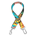 Vintage Tropical Fruits Pattern Print Dog Seat Belt