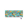 Vintage Tropical Fruits Pattern Print Extended Mouse Pad