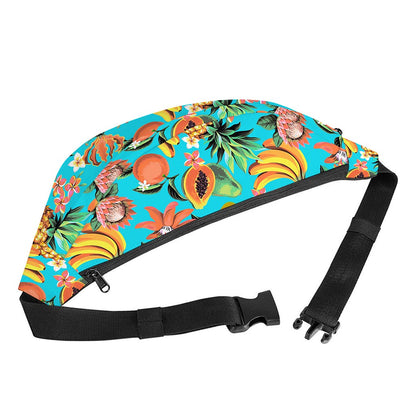 Vintage Tropical Fruits Pattern Print Fanny Pack