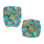 Vintage Tropical Fruits Pattern Print Office Chair Cover