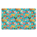 Vintage Tropical Fruits Pattern Print Polyester Doormat