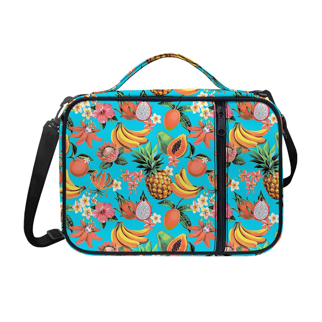 Vintage Tropical Fruits Pattern Print Shoulder Strap Bible Bag