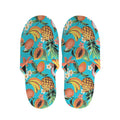 Vintage Tropical Fruits Pattern Print Slippers
