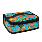 Vintage Tropical Fruits Pattern Print Small Lunch Bag