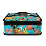 Vintage Tropical Fruits Pattern Print Small Lunch Bag