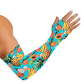 Vintage Tropical Fruits Pattern Print Sun Protection Arm Sleeves