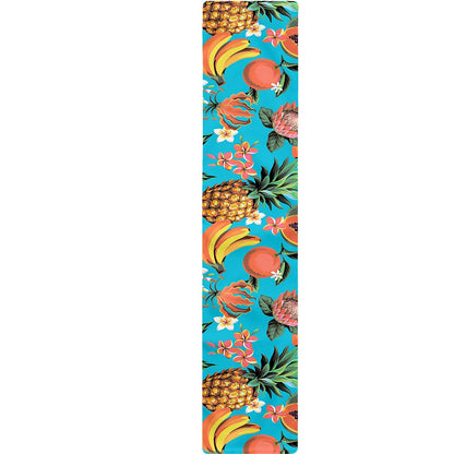 Vintage Tropical Fruits Pattern Print Table Runner