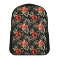 Vintage Tropical Hibiscus Floral Print Casual Backpack