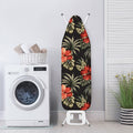 Vintage Tropical Hibiscus Floral Print Ironing Board Cover