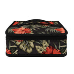 Vintage Tropical Hibiscus Floral Print Small Lunch Bag