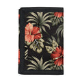 Vintage Tropical Hibiscus Floral Print Trifold Wallet
