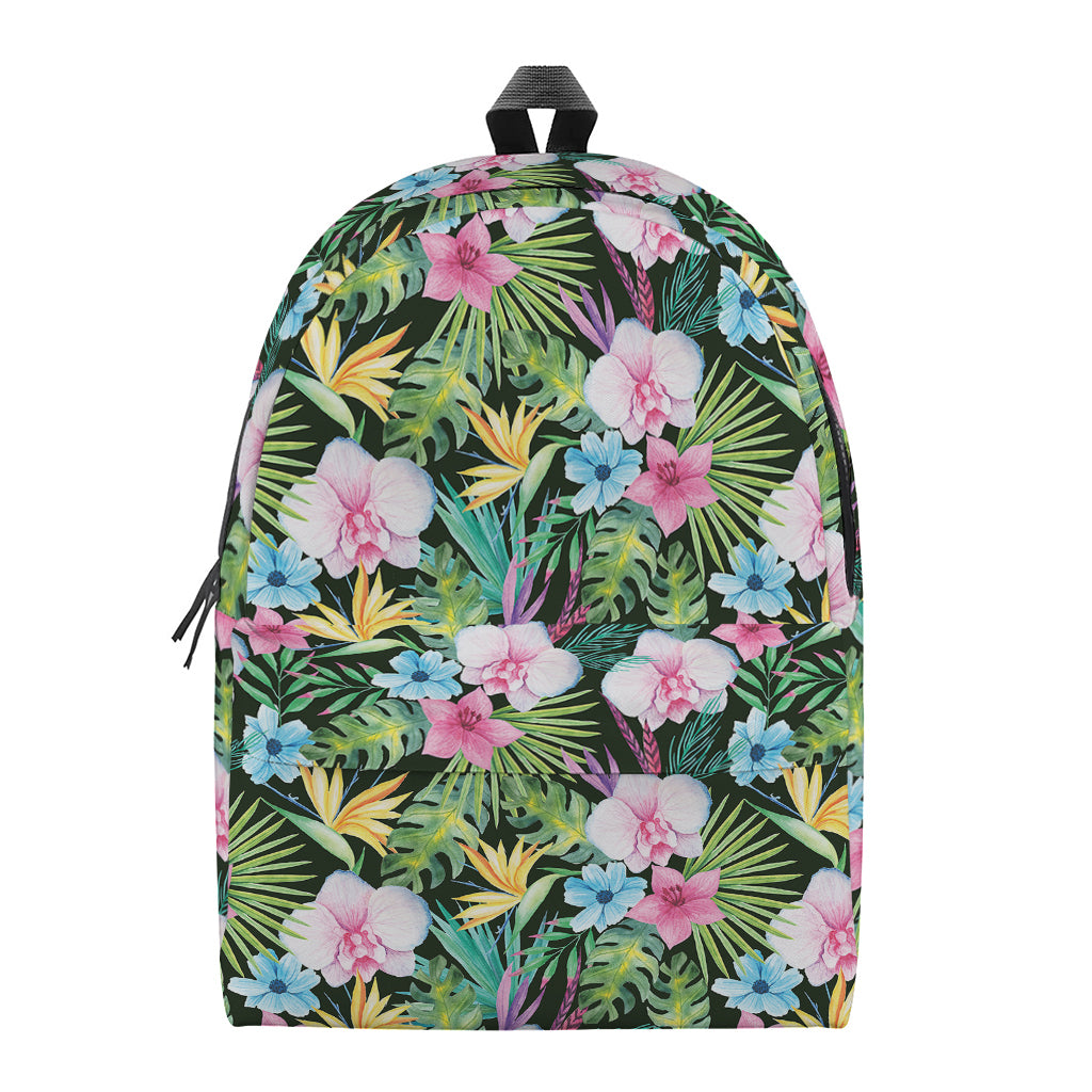 Vintage Tropical Jungle Hawaiian Print Backpack