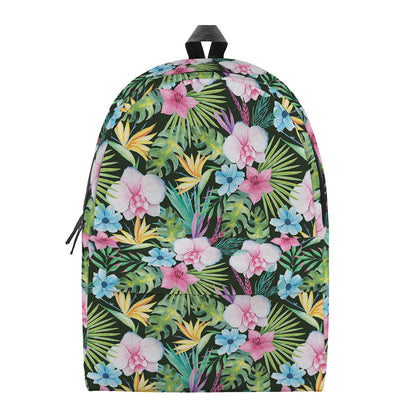Vintage Tropical Jungle Hawaiian Print Backpack