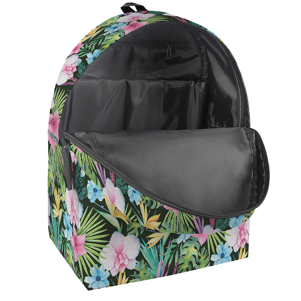 Vintage Tropical Jungle Hawaiian Print Backpack