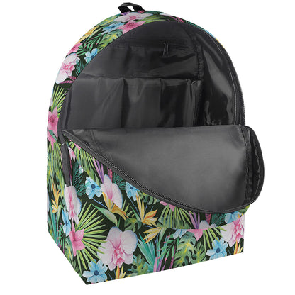 Vintage Tropical Jungle Hawaiian Print Backpack