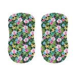 Vintage Tropical Jungle Hawaiian Print Bar Stool Covers