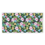 Vintage Tropical Jungle Hawaiian Print Beach Towel