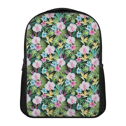 Vintage Tropical Jungle Hawaiian Print Casual Backpack