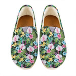 Vintage Tropical Jungle Hawaiian Print Casual Shoes