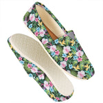 Vintage Tropical Jungle Hawaiian Print Casual Shoes